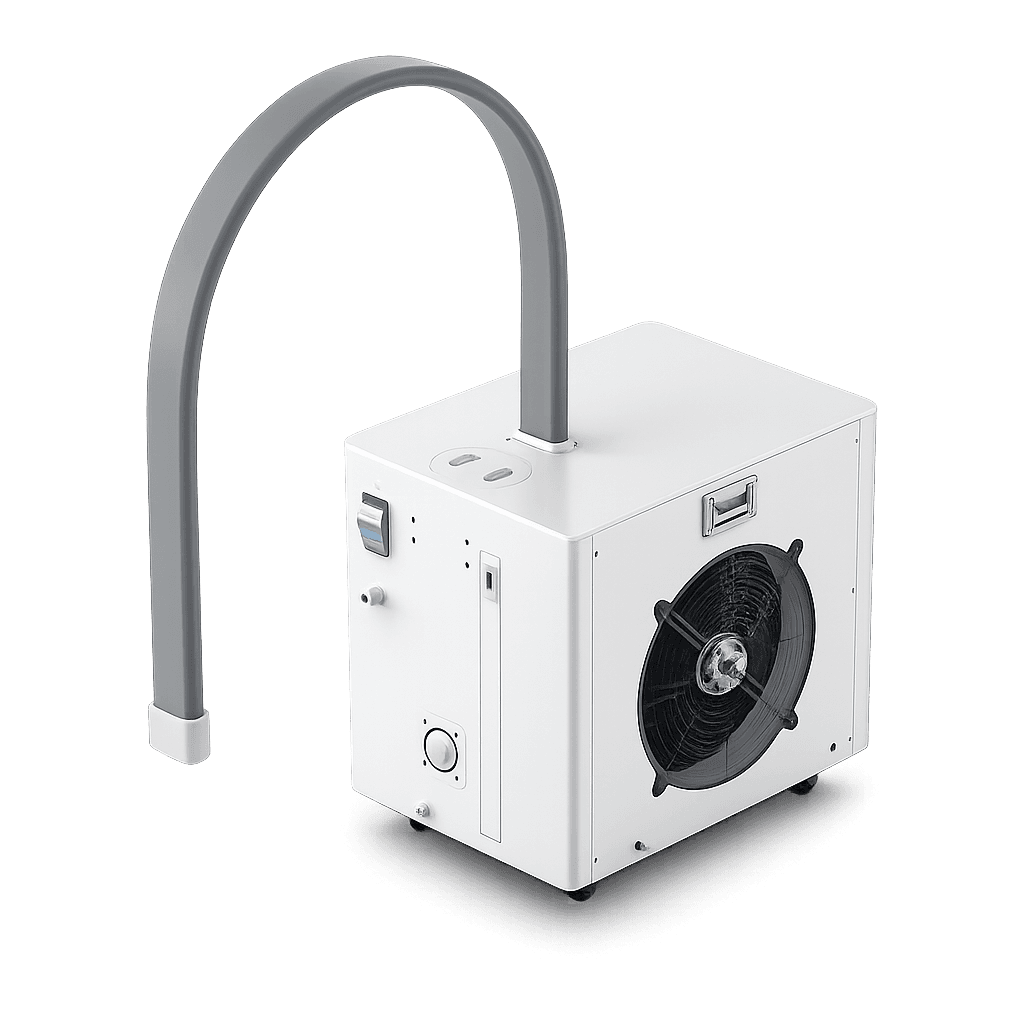 PolarLoop ice bath chiller shown as an isolated product
